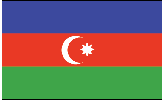 Azerbaijan Flag