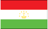 Tajikistan Flag