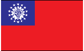 Burma (Myanmar) Flag