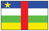 Central African Republic Flag