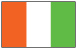 Cote d `Ivoire Flag