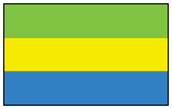 Gabon Flag