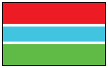 Gambia Flag