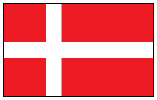 Danish Flag red with white cross